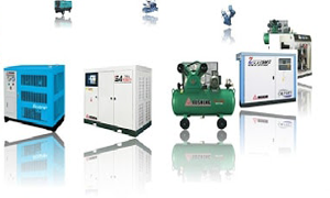 Các loại thiết bị khí nén thông dụng